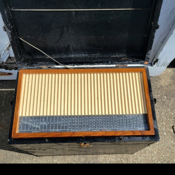 Vintage Gertsner & Sons National Cabinet Co. Machinist Travel Dental Tool Chest - Picture 7 of 10